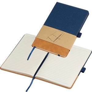 Promotional Custom Logo <b>A5</b> Size Suede Look Leather Hard Cover Notebook <b>Notepad</b> Journal Practical for School Office or on the Go - Product Image 3