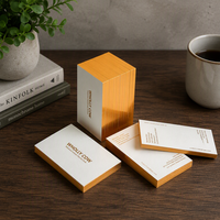 Cartes de vœux publicitaires de luxe personnalisées avec logo estampé à chaud, impression UV sélective sur divers types de papier, cartes postales et cartes de remerciement professionnelles