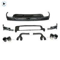 Le kit carrosserie SQ7 pour AUDI Q7 4MB 4MG comprend des grilles de pare-chocs avant embouts d'échappement diffuseur arrière