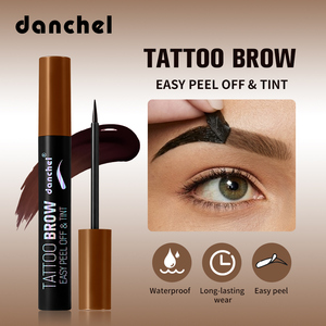 Gel <span class=keywords><strong>à</strong></span> sourcils végétalien personnalisé OEM avec boîtier marron, teinture peel-off longue tenue, résistant <span class=keywords><strong>à</strong></span> l'eau et <span class=keywords><strong>à</strong></span> la transpiration, pommade <span class=keywords><strong>à</strong></span> sourcils marque privée - Product Image 2