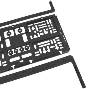Marco <span class=keywords><strong>de</strong></span> Matrícula <span class=keywords><strong>de</strong></span> Plástico Negro para Tailandia, Tamaño del Sudeste Asiático - Product Image 4