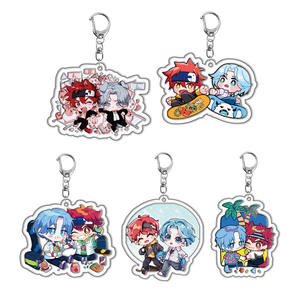 Pendentif Anime <span class=keywords><strong>SK8</strong></span> l'Infini Double Face HD Acrylique Porte-clés - Product Image 1