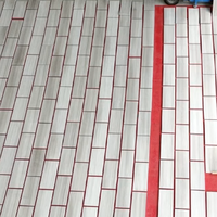 Carreaux de marbre blanc poli pour sols et murs, pour usage intérieur de villas et hôtels, prix sur mesure, tailles personnalisées disponibles