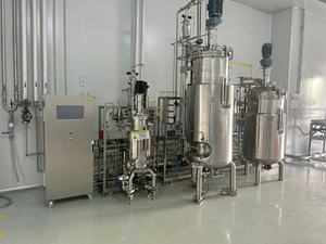 Maquinaria química línea de producción de ácido cítrico máquina de levadura fermentador de acero inoxidable biorreactor 100L - Product Image 3