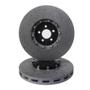 จานเบรกเซรามิกคาร์บอนอะลูมิเนียมสีดำขนาด 400 มม. สำหรับ BMW <span class=keywords><strong>M6</strong></span> - Product Image 2