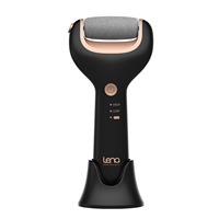 Lena – limes à pieds professionnelles rechargeables par USB, outils de nettoyage des pieds, éliminateur de callosités, broyeur électrique de pieds avec tête à rouleau