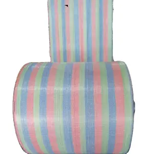 Woven polypropylene fabric rolls for converting to pp woven sacks bags