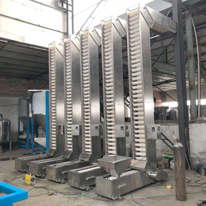 Gıda/yem/kimyasal için özel Z şekli kova asansörü/dikey hazne kaldırma konveyörü - Product Image 6