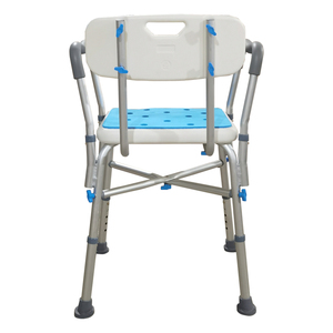 Tabouret de douche médical pliable, léger et antirouille, avec trou de drainage à séchage rapide, pour salle de bain de maison de retraite - Product Image 3