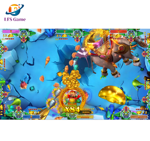 Jeux à pièces <span class=keywords><strong>jeu</strong></span> de chasse au poisson tricolore Phoenix Abyssal Dragon Fishing Shooting Board Machine - Product Image 5