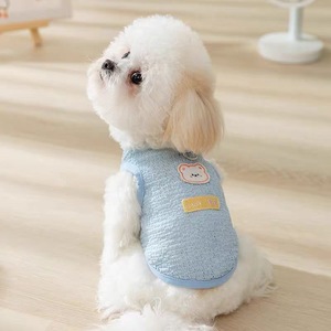 Chaleco para perros, malla transpirable de verano, tamaño pequeño y mediano, diseño de oso lindo para poodles, bichones, golden retrievers, gatos - Product Image 4
