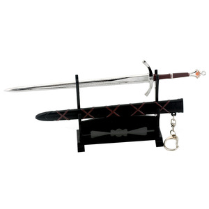 22CM Mini Arthur Dayni's Sword llavero juego Metal Throne juego modelo llavero para colección - Product Image 1