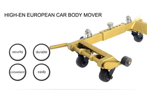 Chariot de déplacement de véhicule manuel pneumatique en acier de haute qualité à prix abordable pour le déplacement et le positionnement des véhicules, idéal pour la réparation automobile - Product Image 6