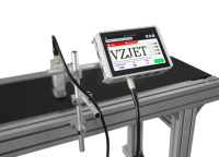 Machine d'impression par lots TIJ en ligne, machine de codage de la date MRP, machine de codage par lots automatique, imprimante de date d'expiration, codeur de lots