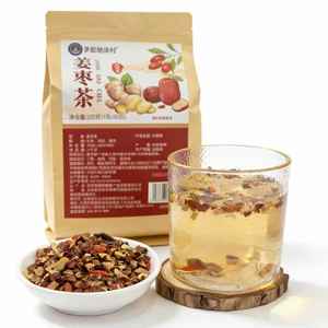 ชาสมุนไพรใบขิงและพุทราจีน อันฮุย ฟู่ลี่ ฮอลล์ - ชา<span class=keywords><strong>โบราณ</strong></span>บำรุงร่างกายและขับไล่ความเย็น 4 กรัม/30 กรัมต่อซอง - Product Image 1