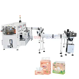 ZODE Fully Automatic Tissue Paper Production Line Low Cost Facial Tissue Packing Machine