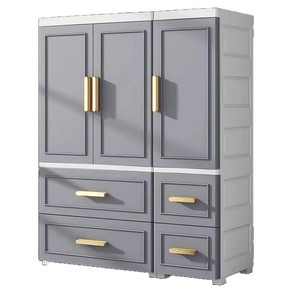 <strong>Bedroom</strong> <strong>Wardrobe</strong> Children's Nordic Style PP Floor-standing <strong>Wardrobe</strong> Storage <strong>Cabine</strong> <strong>Bedroom</strong> Clothes Storage <strong>Wardrobe</strong> - Product Image 2