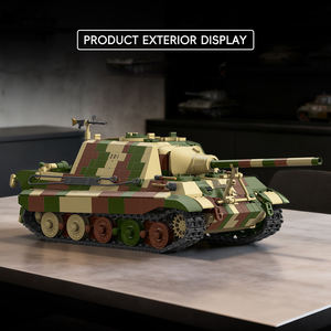 Kit de construction militaire à l'échelle 1:35 du chasseur de chars <span class=keywords><strong>allemand</strong></span> Sd Kfz 186 Jagdtiger 201 de la Seconde Guerre mondiale, pour les amateurs adultes. - Product Image 6