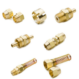 Изготовленный на заказ латунный адаптер для локтя, резьбовые метрические фитинги для шланга, бронзовая втулка, тройники, сварные швы, модель, номер, пресс-фитинг - Product Image 6