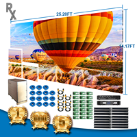 Écran LED HD Intérieur Magnétique 4K P1.25 RX en Promotion – Panneau Mural LED Numérique pour Magasins et Centres Commerciaux