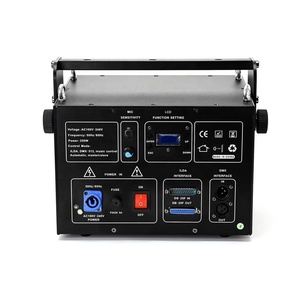 Projecteur lumineux de scène <span class=keywords><strong>3D</strong></span> multicolore, avec carte SD, Rgb, 2, 3, 5, 10W, 30KPPS, pour Dj, discothèque, boîte de nuit - Product Image 3