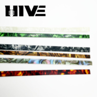 HIVE Wholesale 1650*5*6*7*1.5mm Bordure de guitare en celluloïd écaille de tortue pour guitares électriques et acoustiques