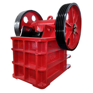 Concasseur à mâchoires mobile compact pour pierre avec convoyeur et boîte de vitesses, faible coût d'entretien, capacité 2-7t/h, double alimentation électrique et diesel - Product Image 1