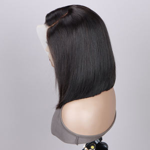 Bob Perruques Cheveux Humains 13x4 Dentelle Frontale Perruques Transparent Brésilien Offre Spéciale Pas Cher Os Droite Longue 8-16 pouces - Product Image 3