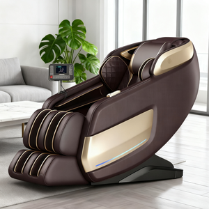 <span class=keywords><strong>Fauteuil</strong></span> de massage électrique de luxe 2024 de Chine, avec extension corporelle complète 4D 3D à gravité zéro, rails de guidage double SL, infrarouge et revêtement en cuir PU - Product Image 1