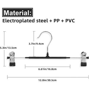 Cintre à pinces métalliques de haute qualité pour pantalons, vente en gros - Product Image 2