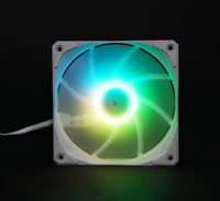 3pin/4pin Gaming PC Case Fan 120mm 12V PWM DC Copper Heatsink ARGB Fluid Bearing Quiet Computer Cooler