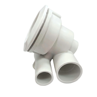 Baignoire Spa Autoportante Alongsun SP-4407B1 32x20mm avec Hydromassage et Jets Écologiques, Couvercle Blanc 83mm