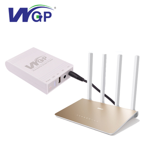 WGP ODM OEM Nhiều Đầu Ra Sạc Nhanh 30 Wát Pin Sao Lưu Cung Cấp Điện DC <span class=keywords><strong>USB</strong></span> Trực Tuyến 5V 9V 12V <span class=keywords><strong>Mini</strong></span> UPS Cho Máy Ảnh WIFI Router - Product Image 5