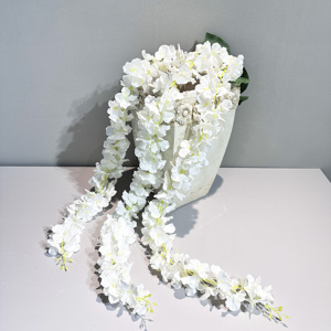 Atacado Artificial Silk Wedding Vine Flores com Rattan para o Natal e Volta à Escola Home Decor Cortesia para Membros - Product Image 1
