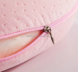 Bantal leher perjalanan portabel, busa memori bentuk U kualitas tinggi untuk tempat tidur kantor Hotel pendingin pijat magnetik - Product Image 6