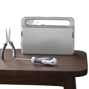 MYJ <span class=keywords><strong>Outil</strong></span> de réparation domestique quotidien Combinaison d'outils matériels Ensemble d'électricien Charpentier Boîte à outils matérielle montée sur véhicule Boîte à outils portable - Product Image 3