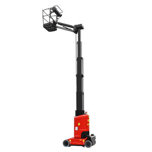 Plataforma <span class=keywords><strong>de</strong></span> <span class=keywords><strong>Trabajo</strong></span> Aérea Eléctrica con Ruedas Xinta Promocional con Motor y Caja <span class=keywords><strong>de</strong></span> Cambios, Altura <span class=keywords><strong>de</strong></span> Elevación <span class=keywords><strong>de</strong></span> 11.2 m y Capacidad <span class=keywords><strong>de</strong></span> 200 kg - Product Image 1