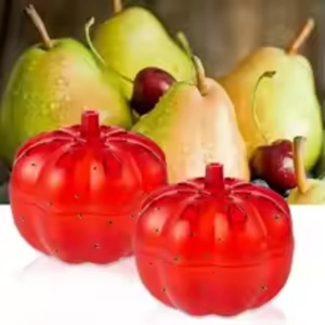 Piège à moucherons et à mouches à motif citrouille, sûr et non toxique, pour la cuisine – Contrôle efficace des mouches des fruits – Vente en gros - Product Image 4