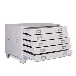 Customizable Steel Map <b>Drawer</b> Cabinet Size Drawing Flat File Cabinet Engineering Data Drawing Cabinet Office <b>Workshop</b> - Product Image 2