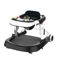 2021 Nieuwe Ontwerp Hoge Kwaliteit Walker Voor Baby Goedkope Loopstoeltje Speelgoed Met Wielen En Zitting Driewieler Wandelwagen Rollator Baby