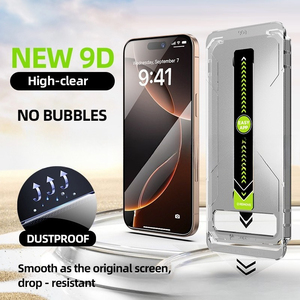 CHAOYIDIAN NOUVEAU 2026 Protection d'écran pour iPhone 17 Pro Max 16 13 <span class=keywords><strong>Film</strong></span> en verre trempé anti-poussière <span class=keywords><strong>Titan</strong></span> - Product Image 6