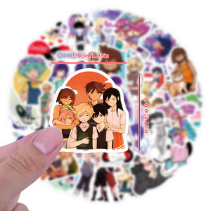 ZY3001C 60 pièces Nouveaux autocollants de <span class=keywords><strong>jeu</strong></span> <span class=keywords><strong>Omori</strong></span> Scrapbook Graffiti DIY Autocollants décoratifs pour tasse, guitare, ordinateur portable, bagages, vinyle, imperméables - Product Image 3