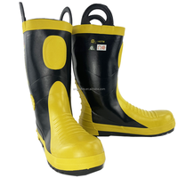 Fabricant de bottes de sécurité incendie chinoises, norme CE BSEN, bottes en caoutchouc pour la lutte contre les incendies