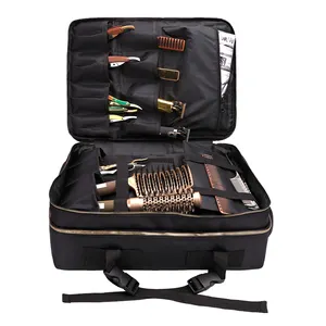 Multi-purpose Hairdressing Tool Backpack Waterproof Barber Scissors Bag Luggage Storage Case Hair Cutting Tools Organizer Bag