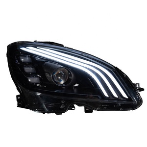 ไฟหน้ารถยนต์แบบดัดแปลง แถบไฟ BQD16 ชุดดัดแปลงไฟหน้ารถยนต์ LED กำลังสูง สำหรับ Mercedes-Benz W204 ปี 2007-2010 - Product Image 2