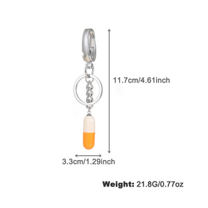 <span class=keywords><strong>Porte</strong></span>-clés créatif « Cheval et Argent », pendentif <span class=keywords><strong>porte</strong></span>-bonheur et richesse, cadeau tendance pour <span class=keywords><strong>couple</strong></span> - Product Image 3
