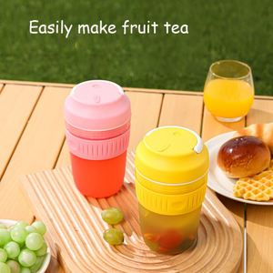 Custom Logo Hand Battery Fresh Rechargeable Personal Usb Small <b>Machine</b> Electric Portable Mini Fruit Juicer Press - Product Image 3