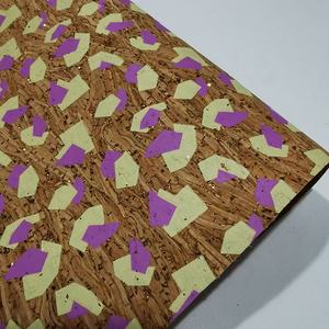 <span class=keywords><strong>Portugal</strong></span> écologique paillettes imprimé tissu de liège naturel imperméable pour canapé meubles artisanat vêtement portefeuille sac chaussures - Product Image 3