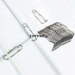 Fiberglass <b>Rod</b> Fixed Vegetable Shed Bracket Cross Buckle Steel Wire Buckle - Product Image 3