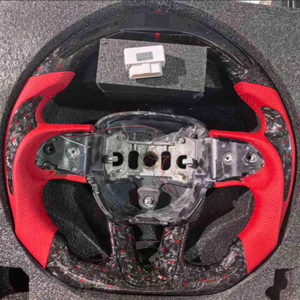Volant de course personnalisé en fibre de carbone pour <span class=keywords><strong>Dodge</strong></span> Charger RT Challenger Durango SRT 392 Jeep Cherokee Trackhawk - Product Image 1